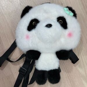 Cute panda backpack